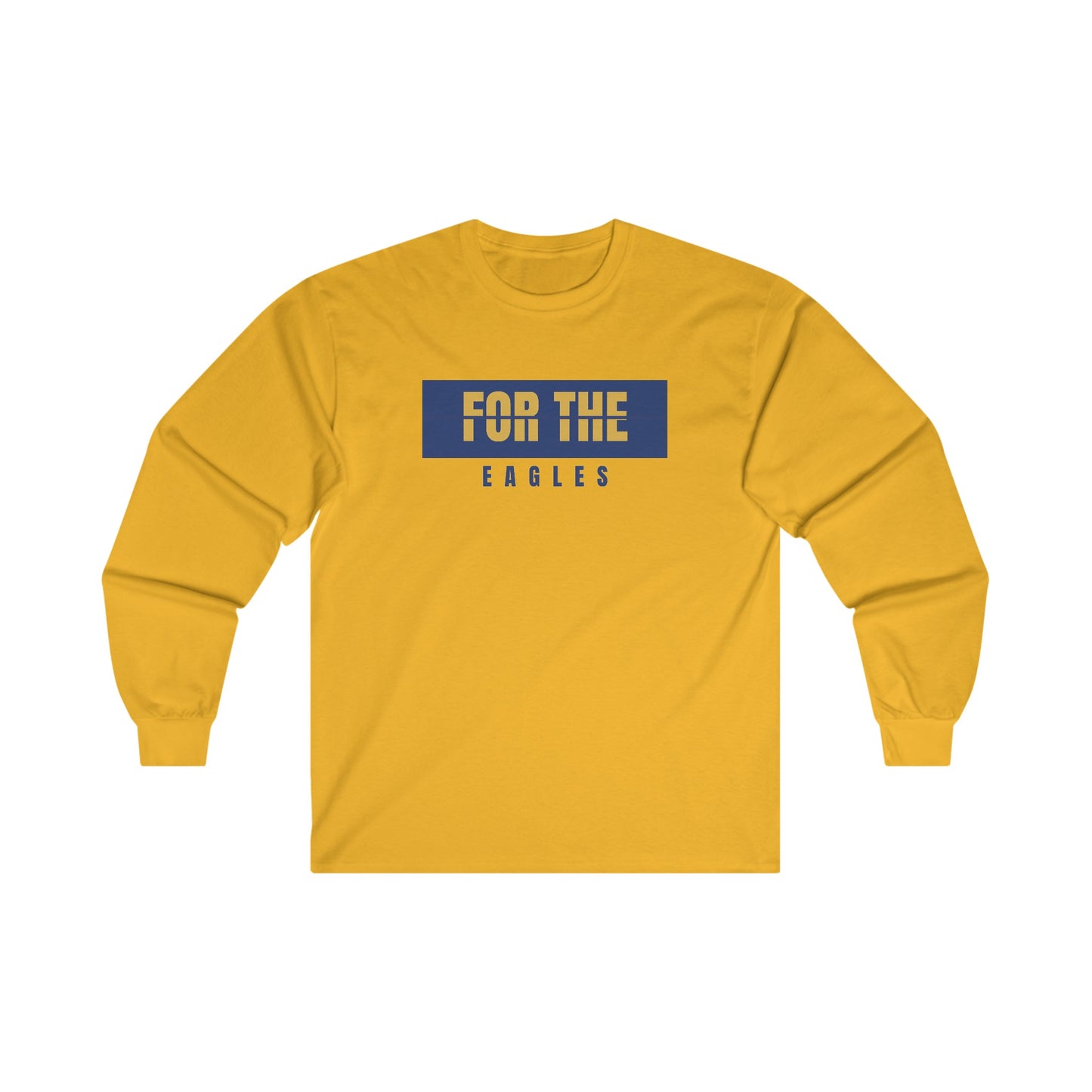 Yellow For The Eagles Cotton Long Sleeve