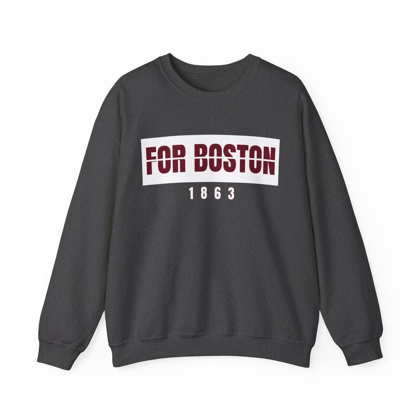 Darker Campus For Boston Crewneck Sweatshirt