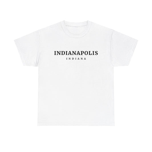 White Indianapolis Campus Tee