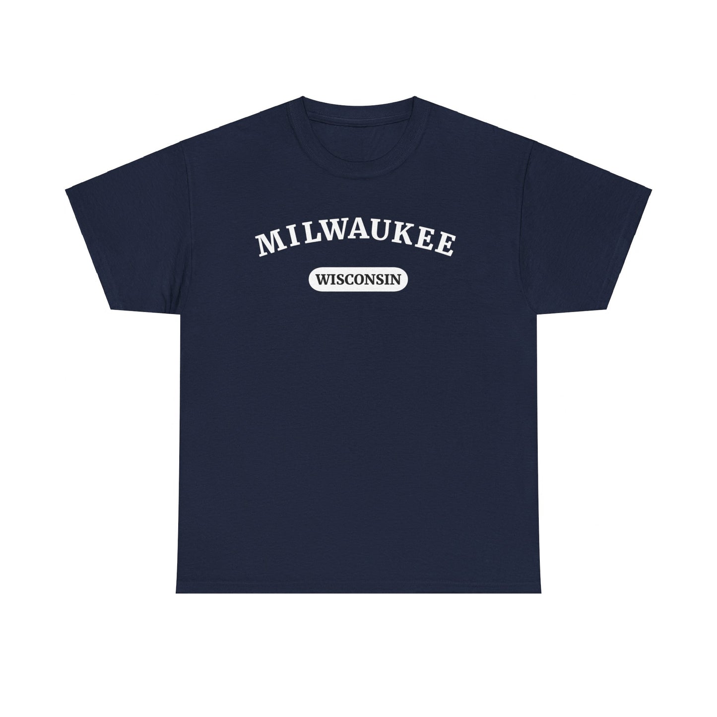 Wisconsin Navy Tee