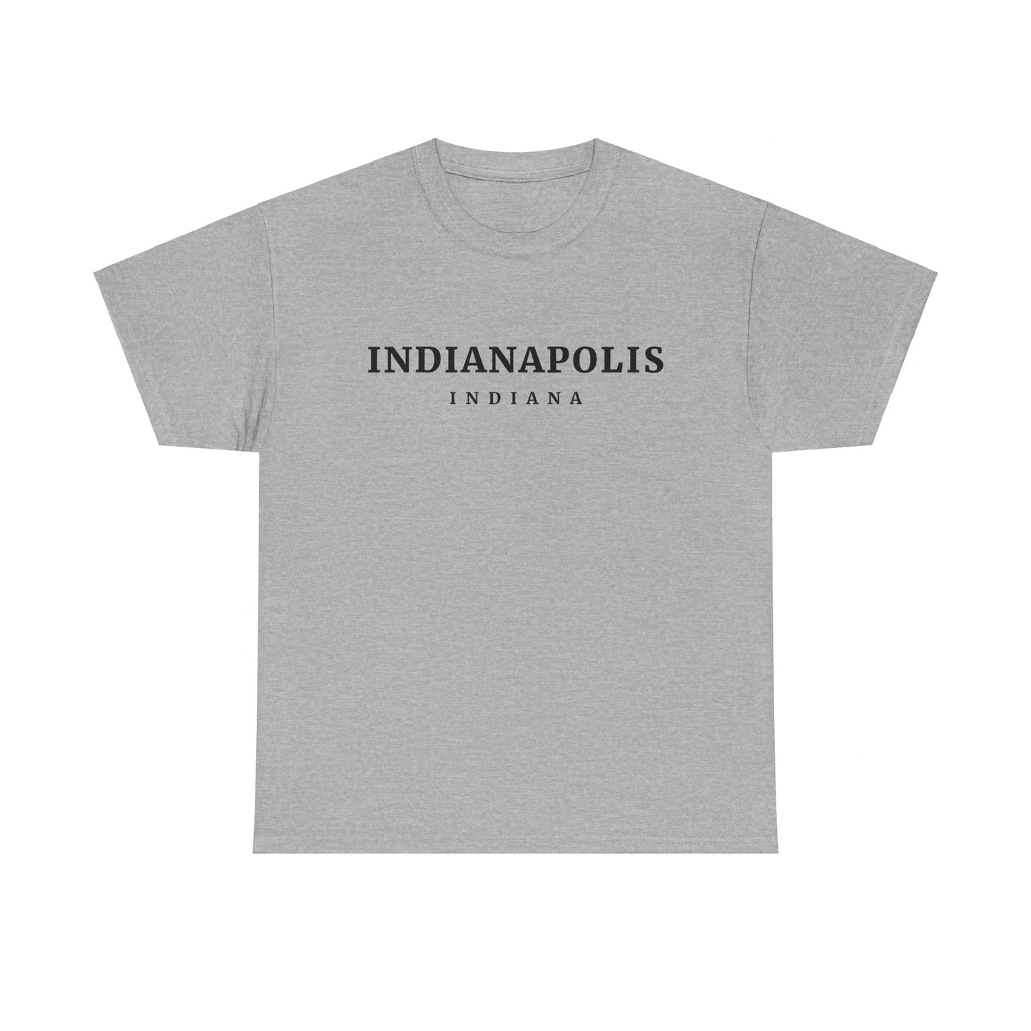 Grey Indianapolis Campus Tee
