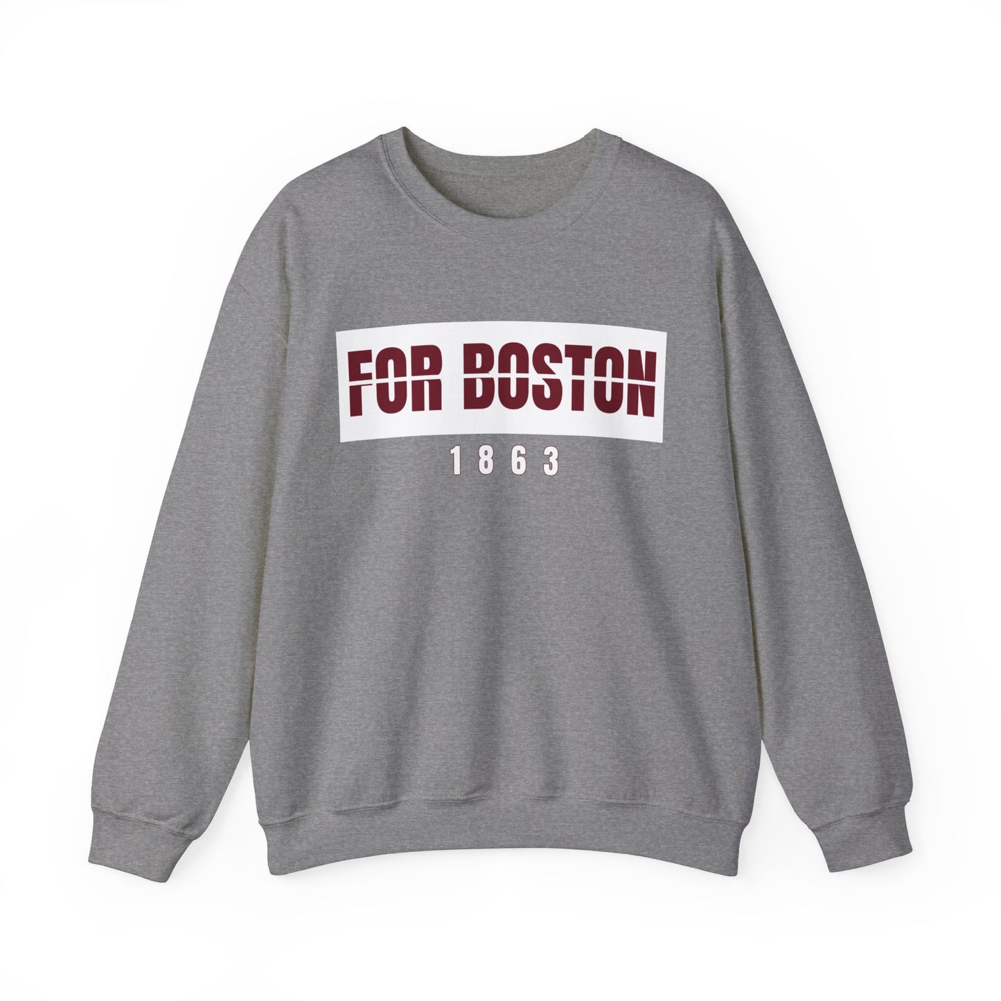 Darker Campus For Boston Crewneck Sweatshirt