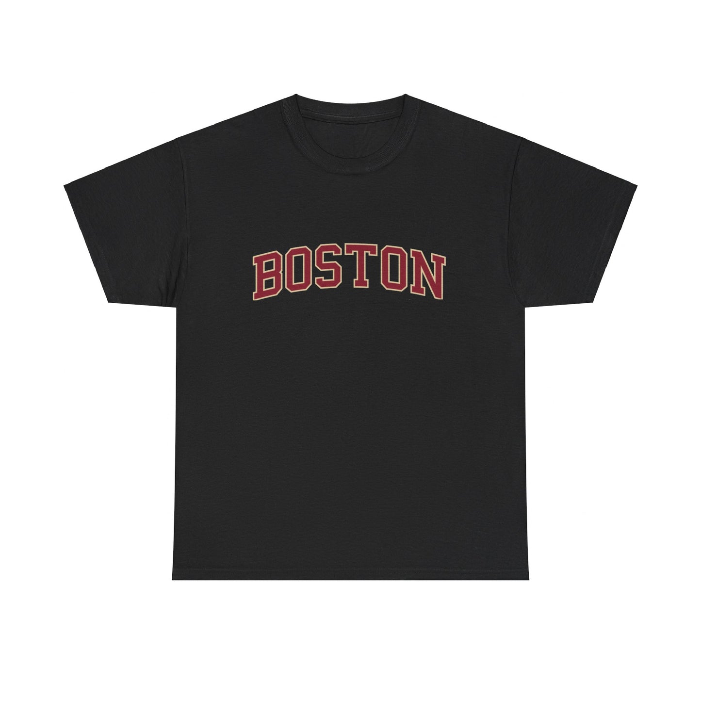 Black Boston College Tee