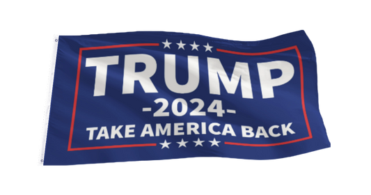 Trump 2024 Take Back America Flag