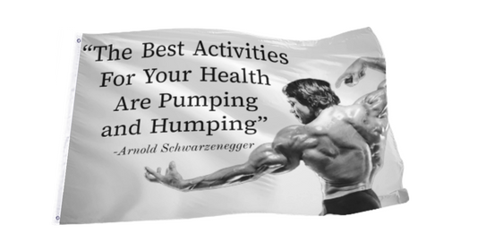 Arnold Quote Flag