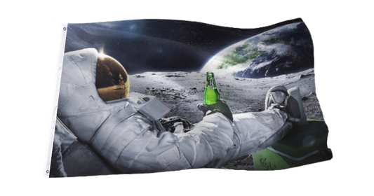 Drinking Astronaut Flag