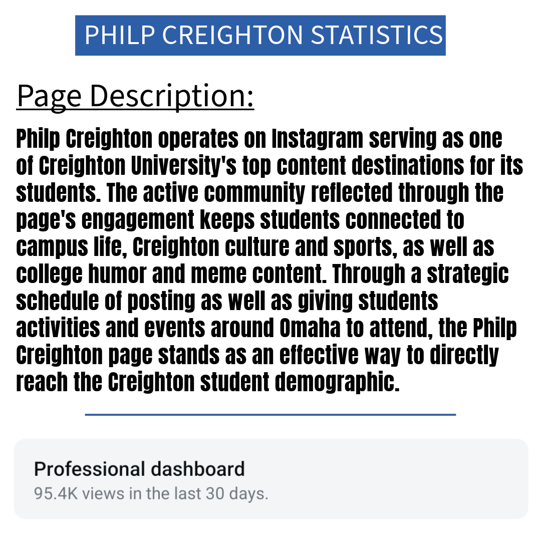 Creighton Advertisement