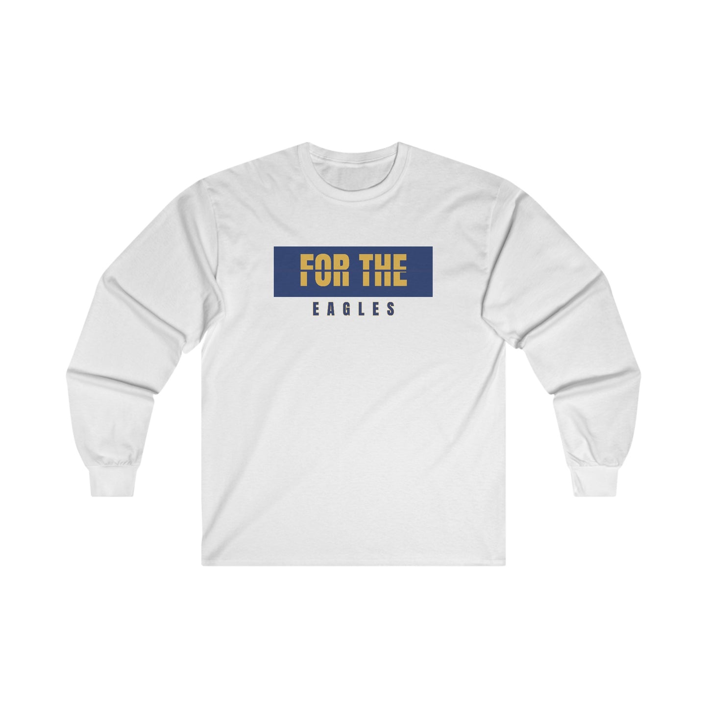 Navy For The Eagles Cotton Long Sleeve