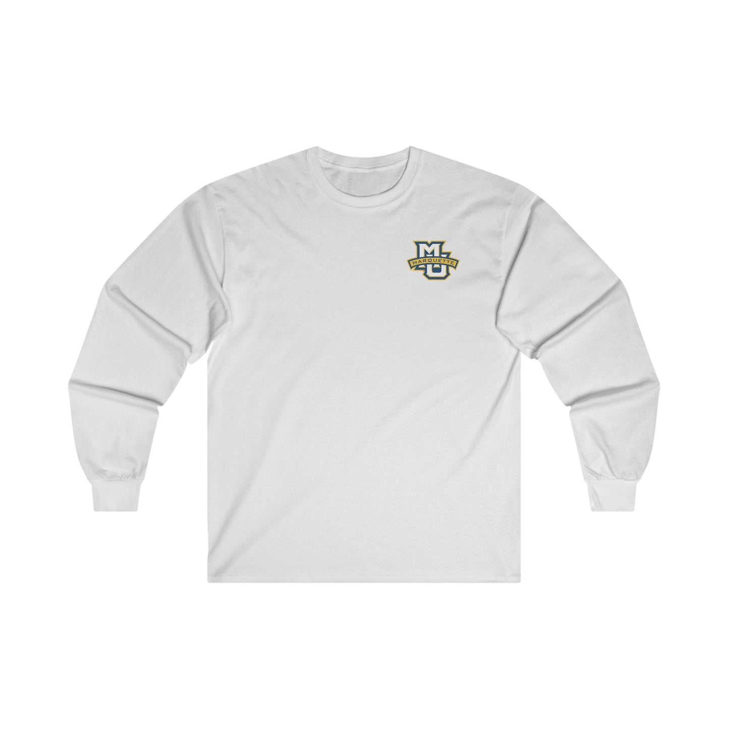 Marquette Corner Logo Cotton Long Sleeve