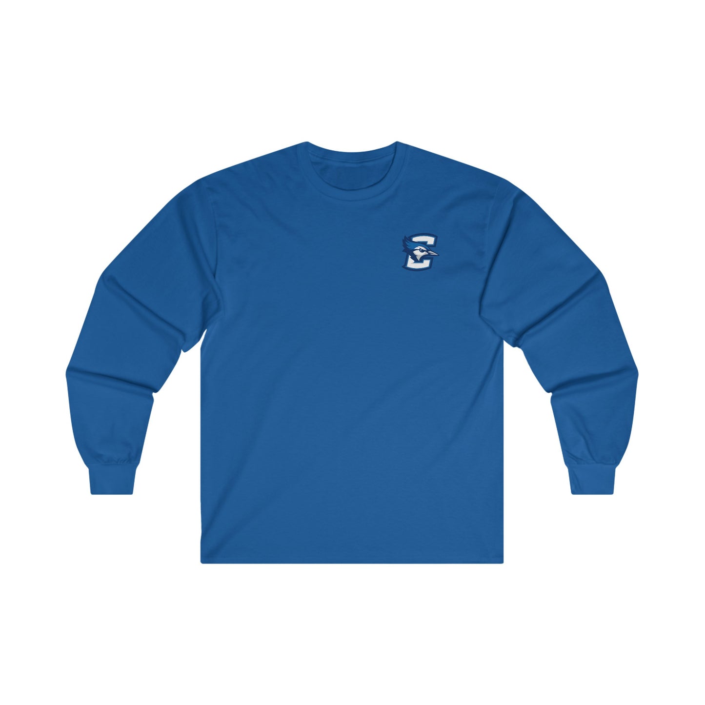 Creighton Corner Logo Cotton Long Sleeve