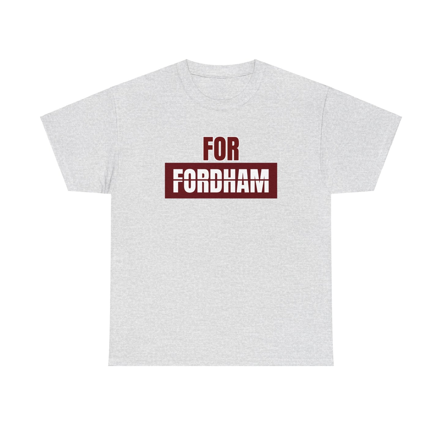 White For Fordham Tee