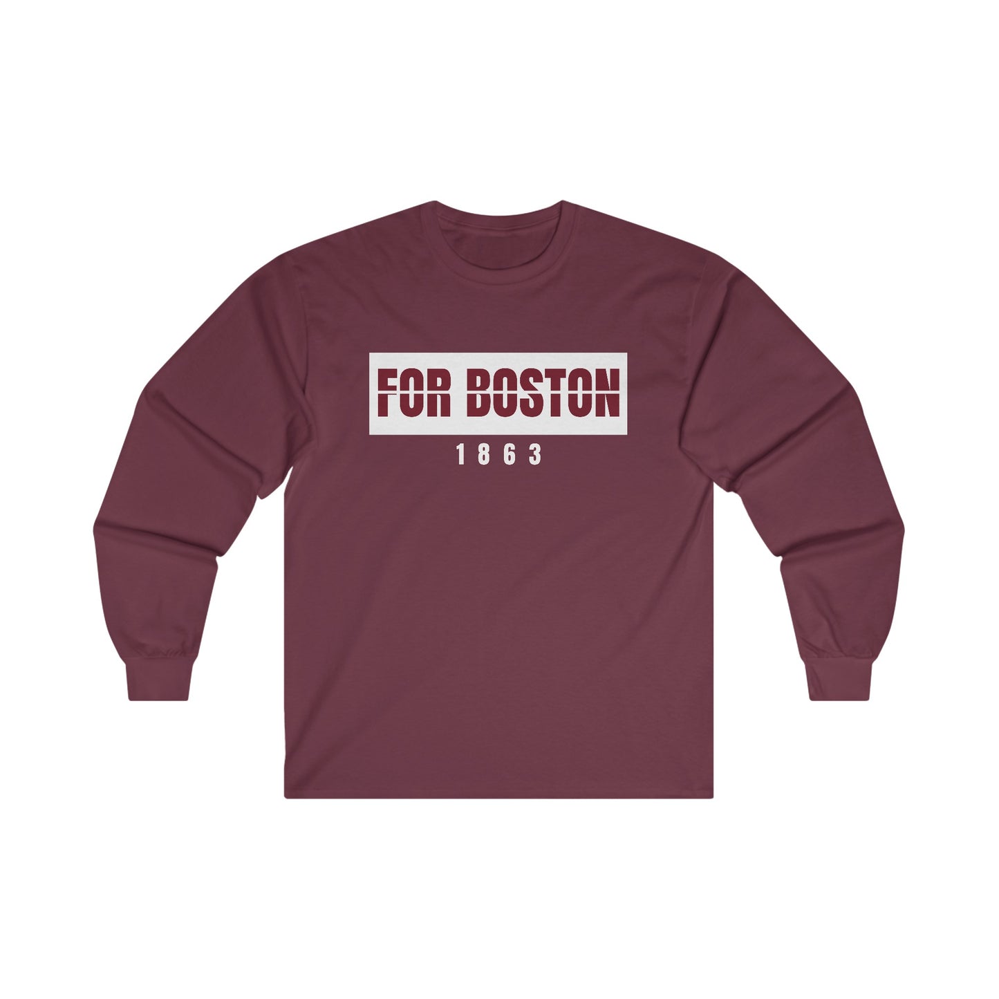 Cotton Black For Boston Long Sleeve