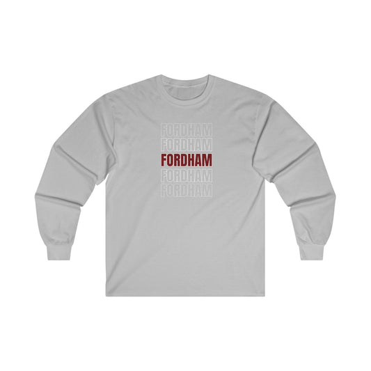 Grey Fordham Cotton Long Sleeve