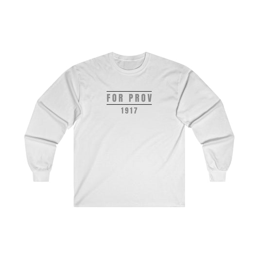 White For Prov 1917 Cotton Long Sleeve