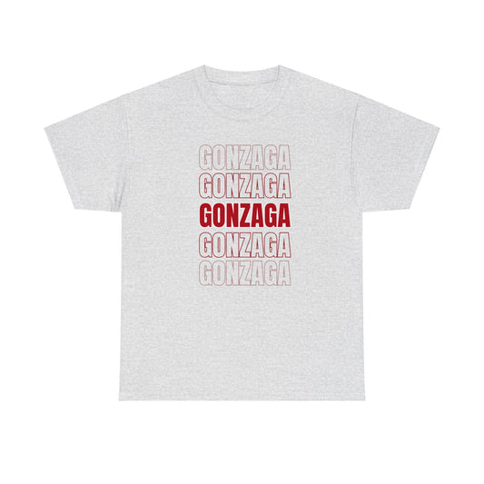 Grey Gonzaga Campus Tee