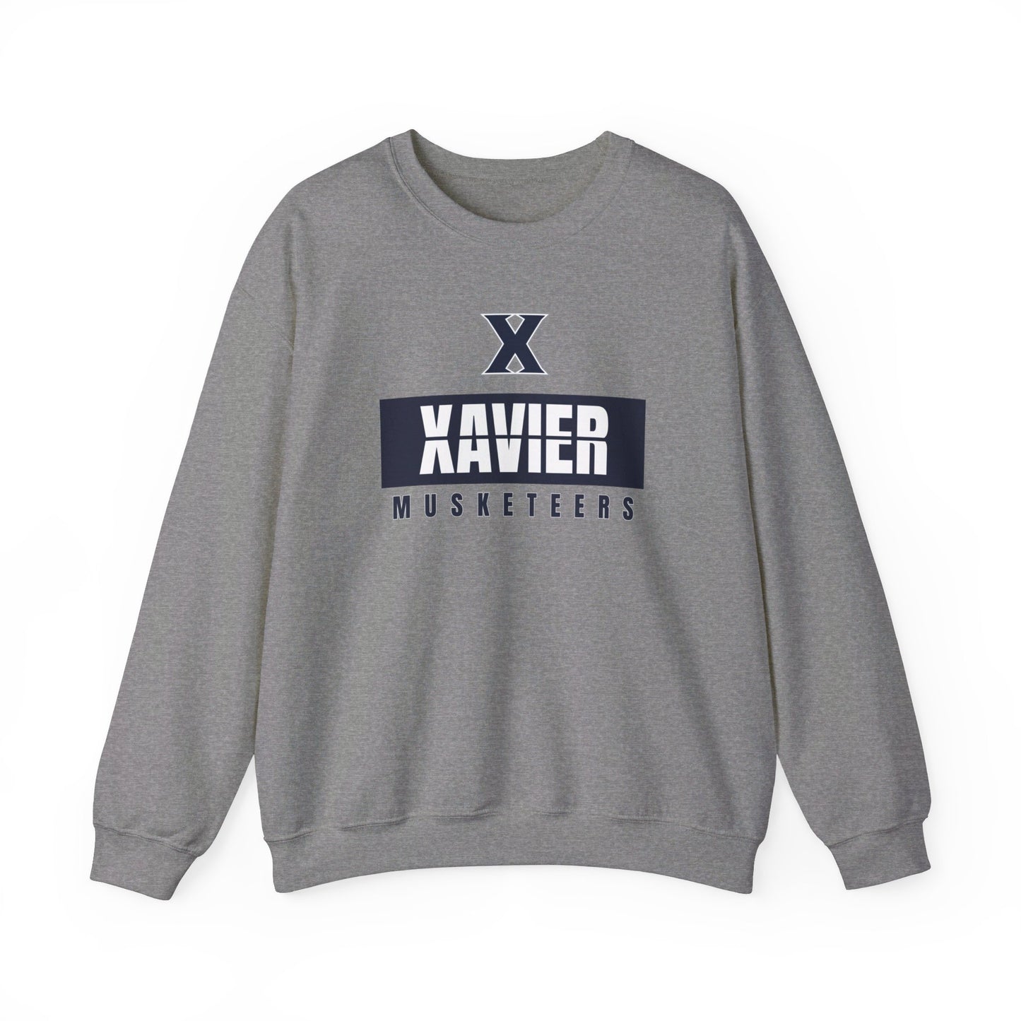 Xavier Musketeers Campus Crewneck Sweatshirt