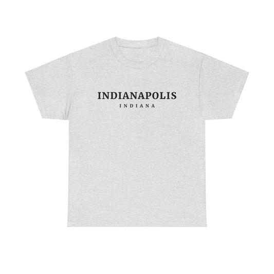 Grey Indianapolis Campus Tee