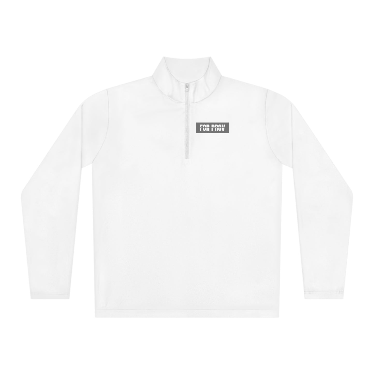 White For Prov Quarter-Zip Pullover