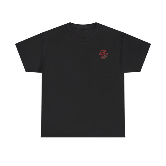 Black Boston College Corner Campus Tee