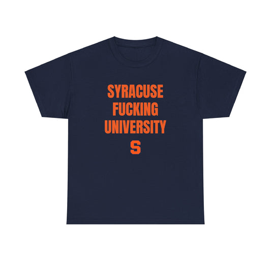 Navy Syracuse University Campus Tee