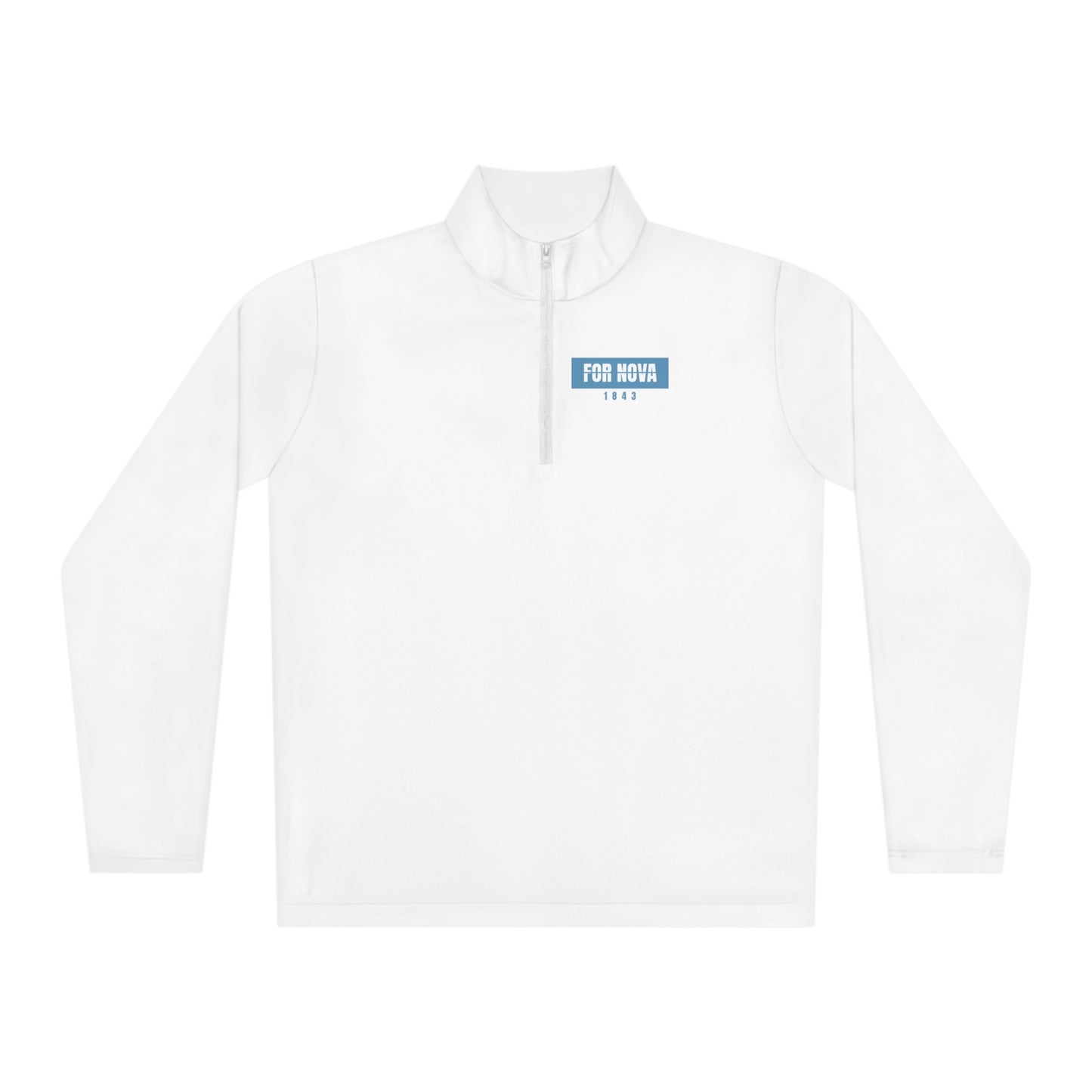 White For Nova Quarter-Zip Pullover