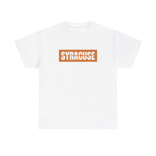 White Syracuse Tee