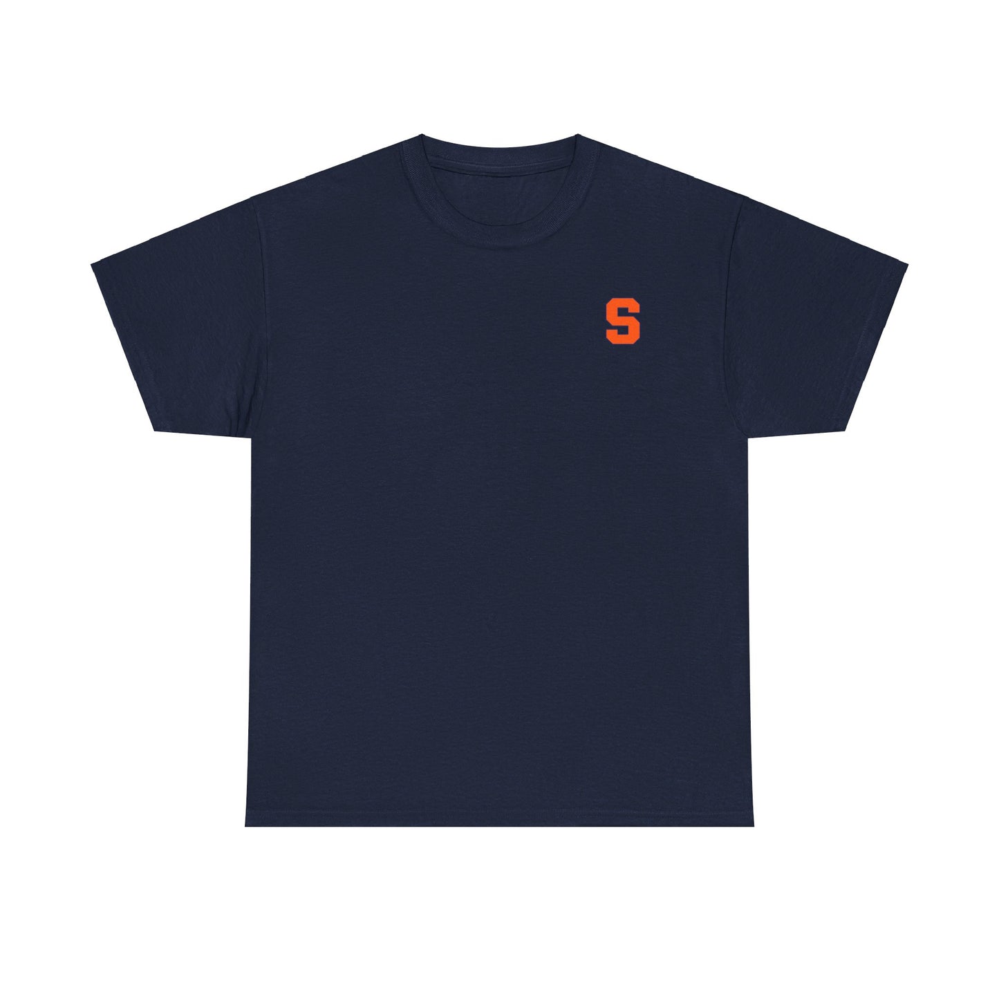 Navy Syracuse Corner Campus Tee