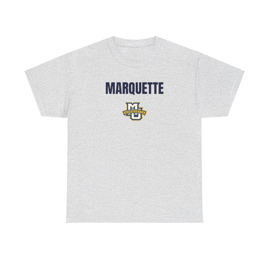 Light Marquette Logo Campus Tee