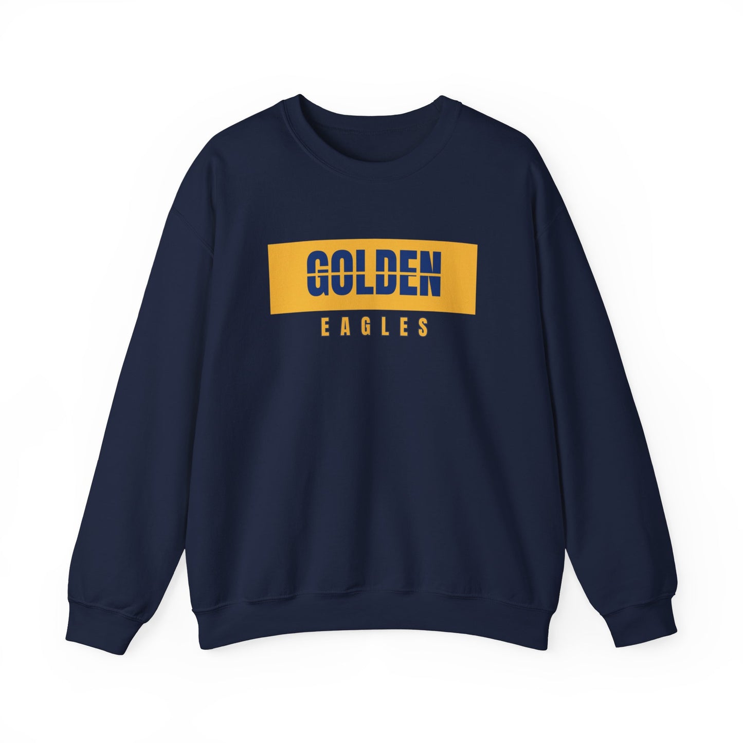 Navy Golden Eagles Campus Crewneck Sweatshirt