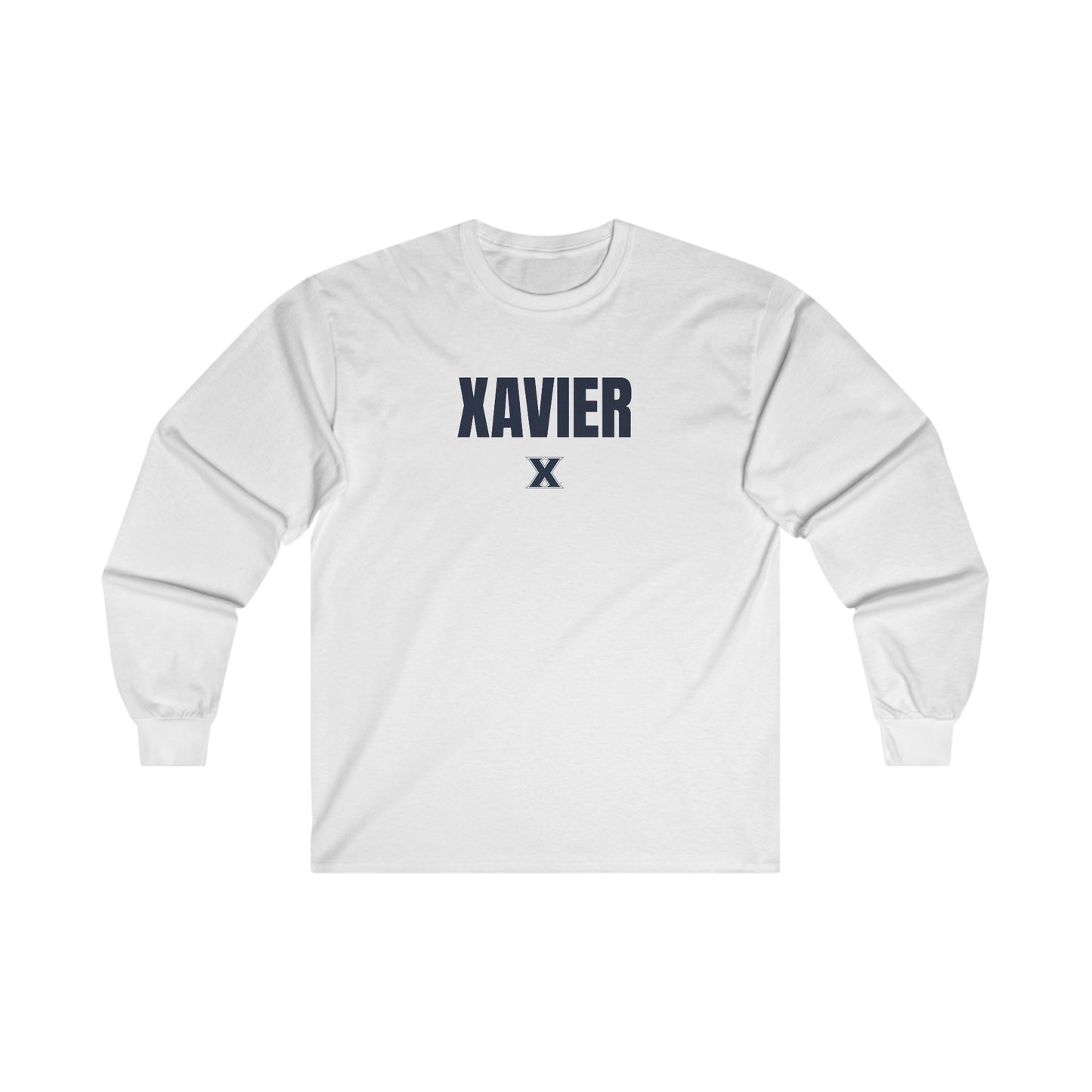 White Xavier X Cotton Long Sleeve