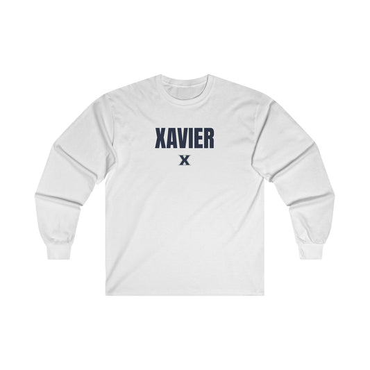 White Xavier X Cotton Long Sleeve