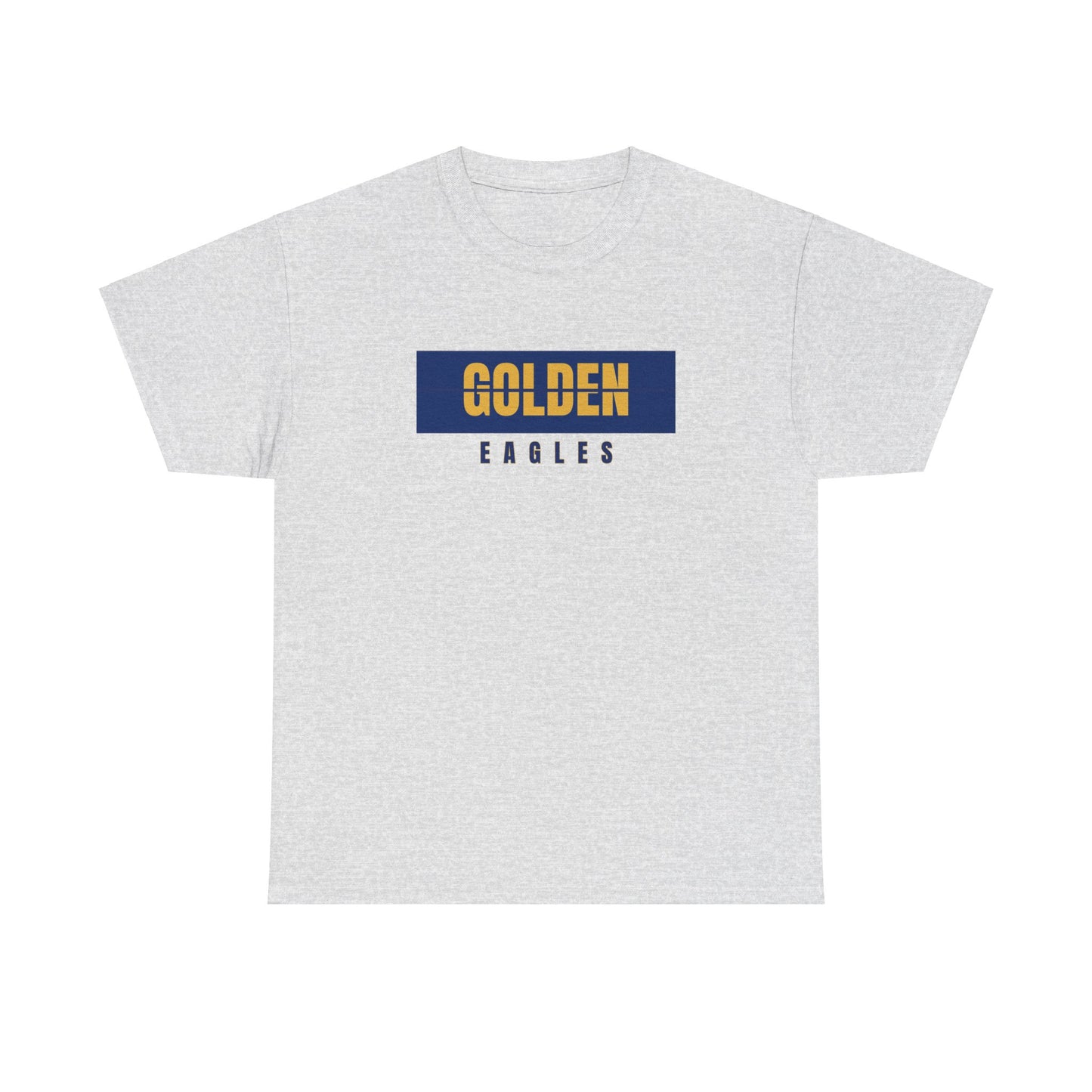 Navy For The Eagles White Tee