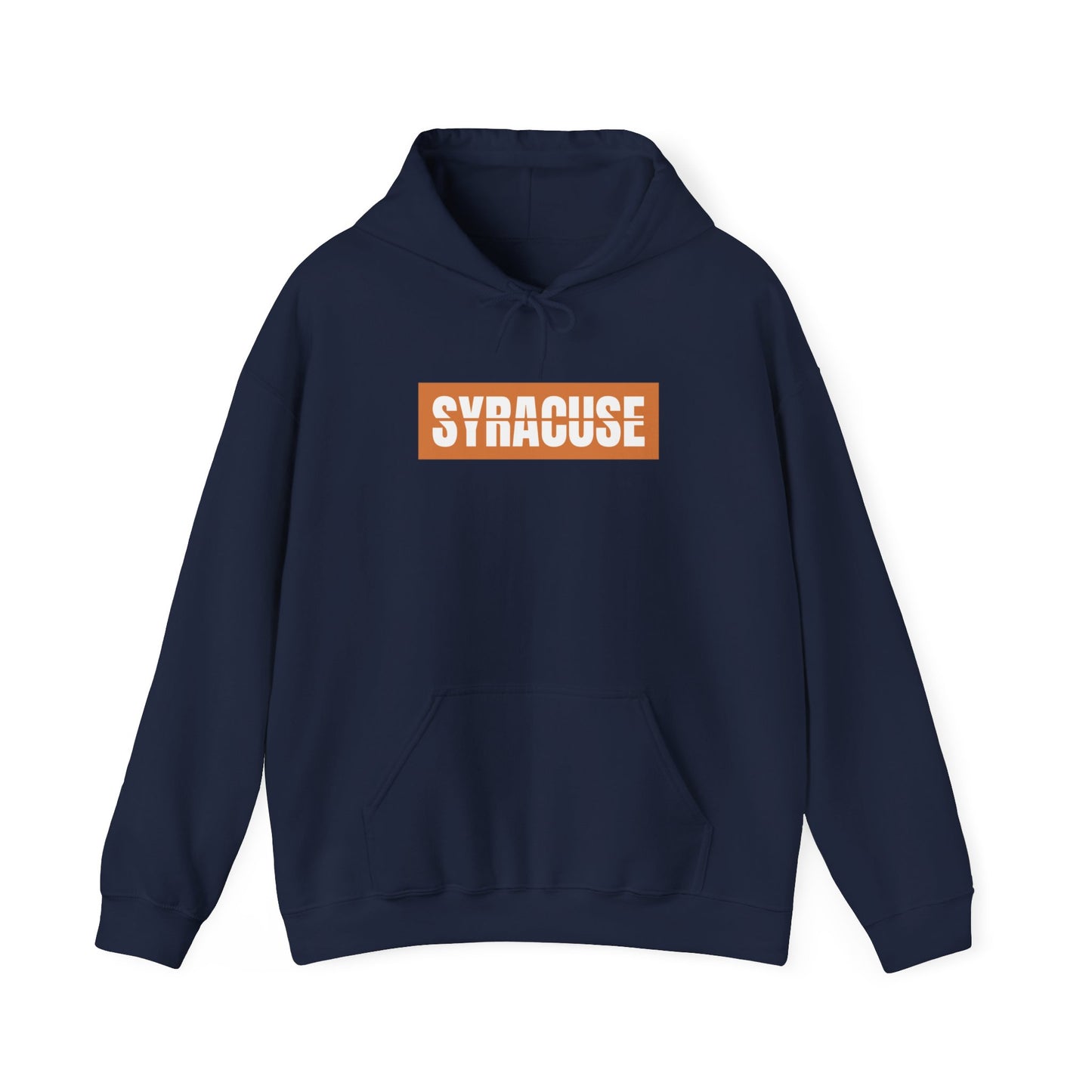 Navy Syracuse Heavy Blend Hoodie