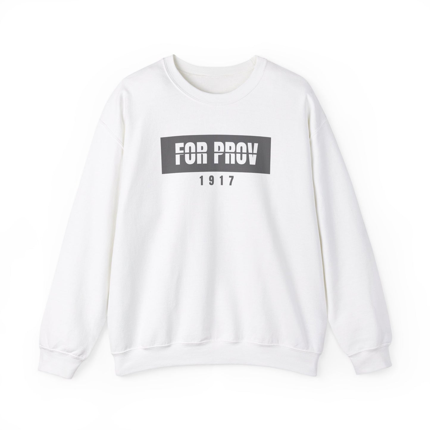 White For Prov Campus Crewneck Sweatshirt