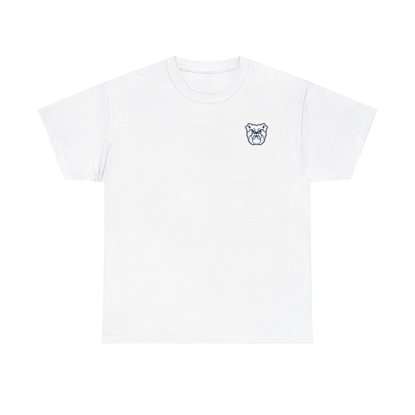 White Butler Corner Logo Tee