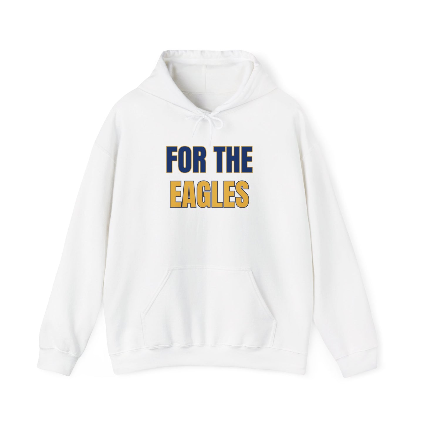 White For The Eagles Heavy Blend Hoodie