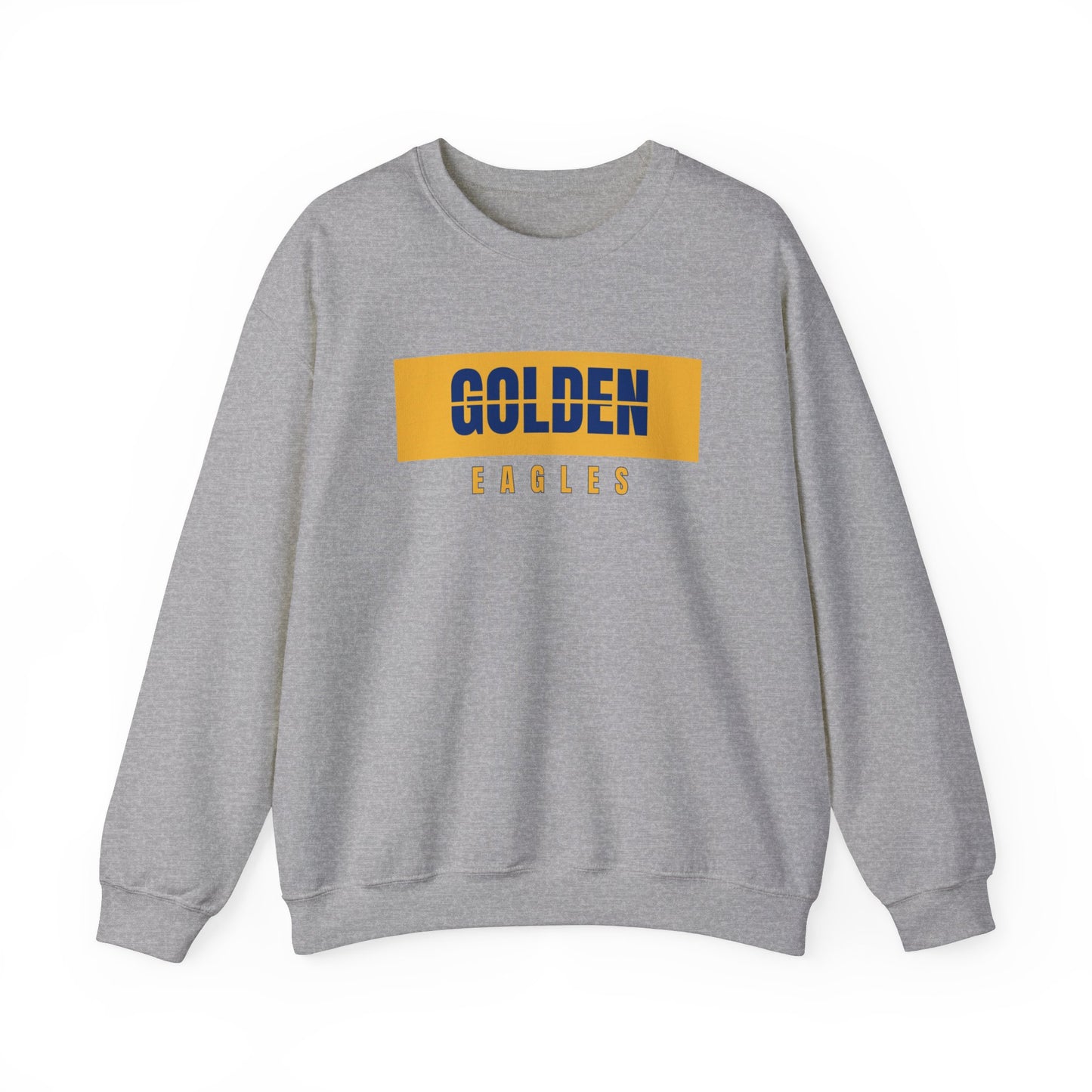 White Golden Eagles Campus Crewneck Sweatshirt