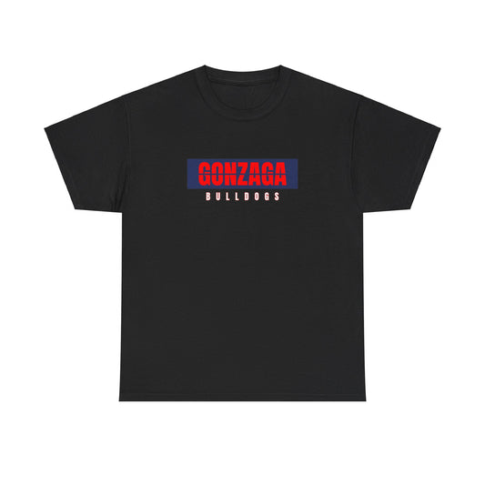 Black Gonzaga Bulldogs Campus Tee