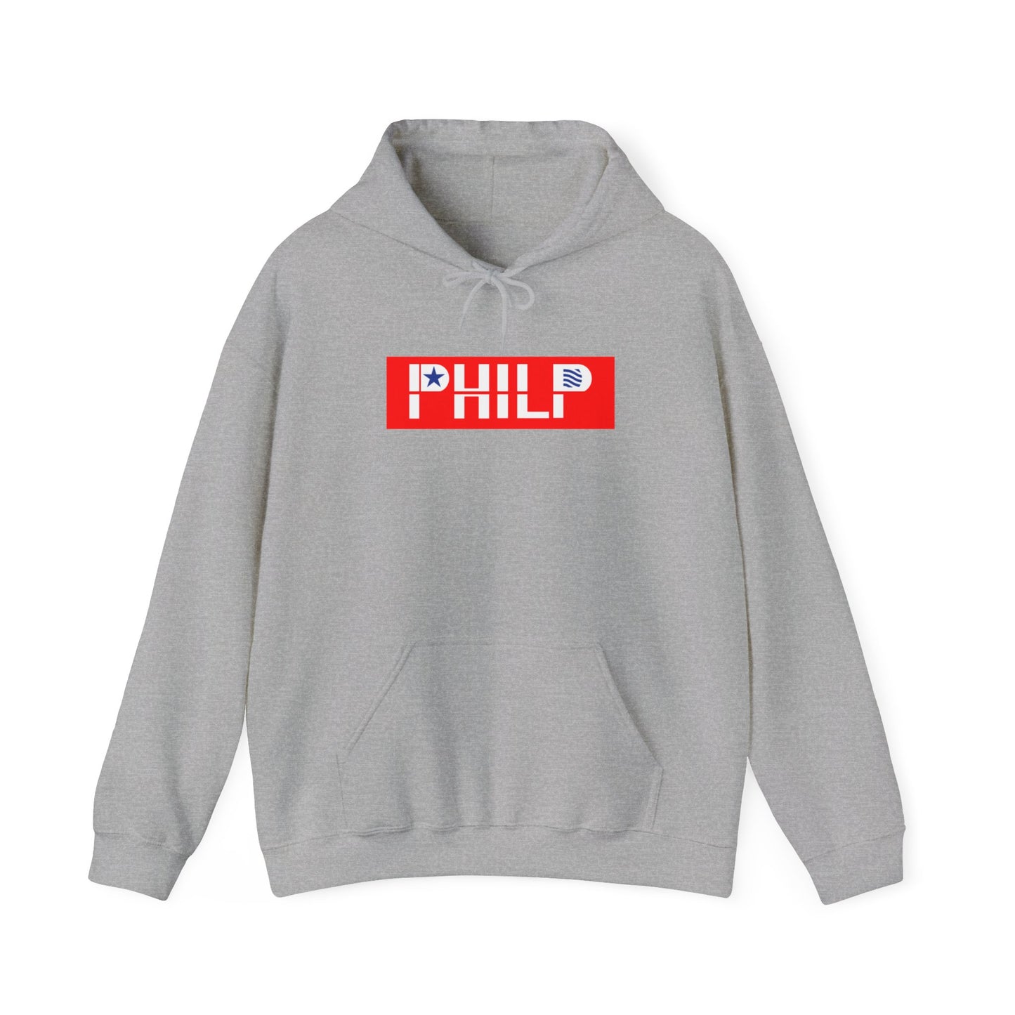 Philp Red Heavy Blend Hoodie