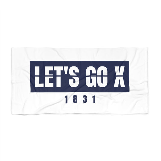 Let's Go X Beach Towel