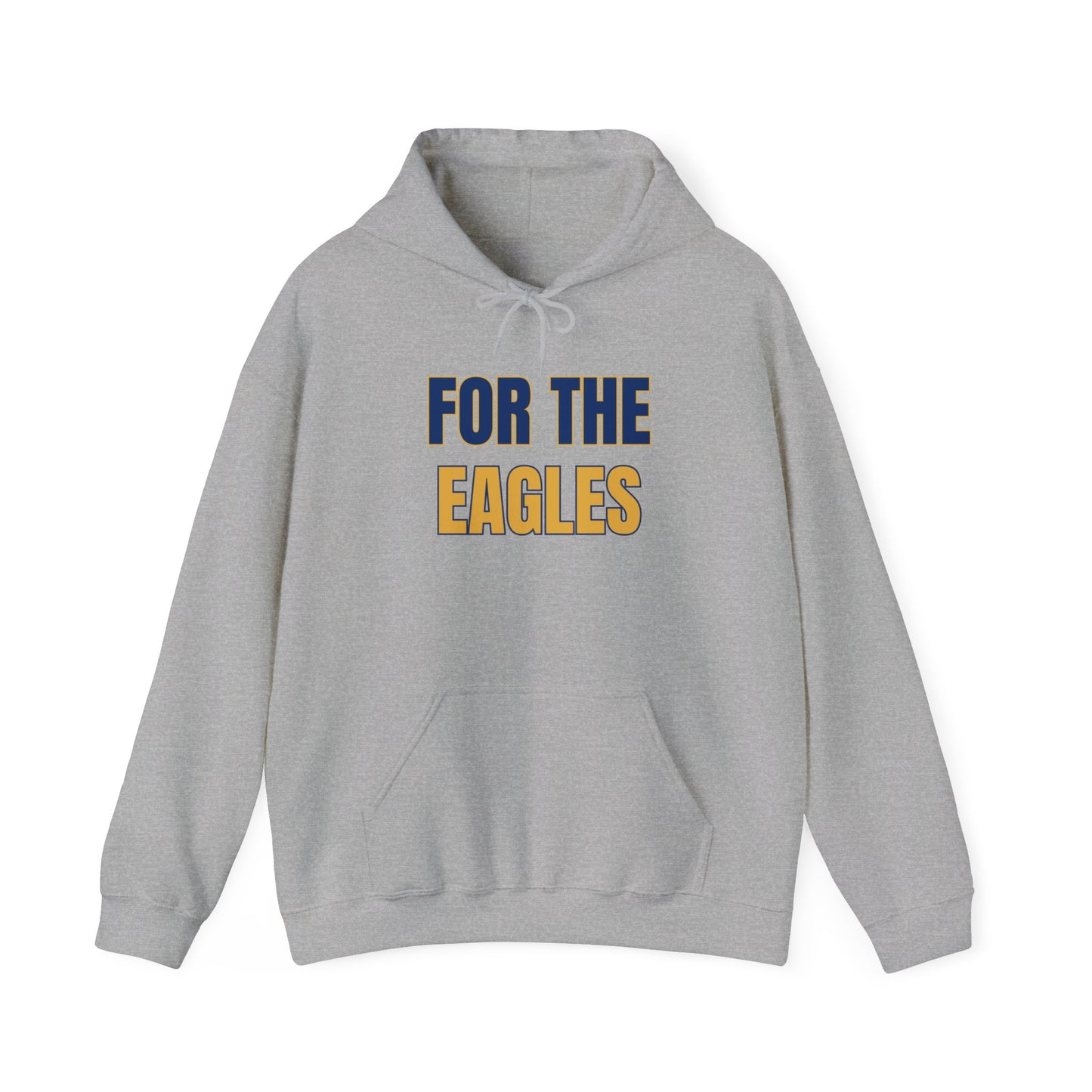 Grey For The Eagles Heavy Blend Hoodie