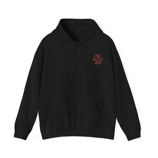 Black Boston College Corner Heavy Blend Campus Hoodie