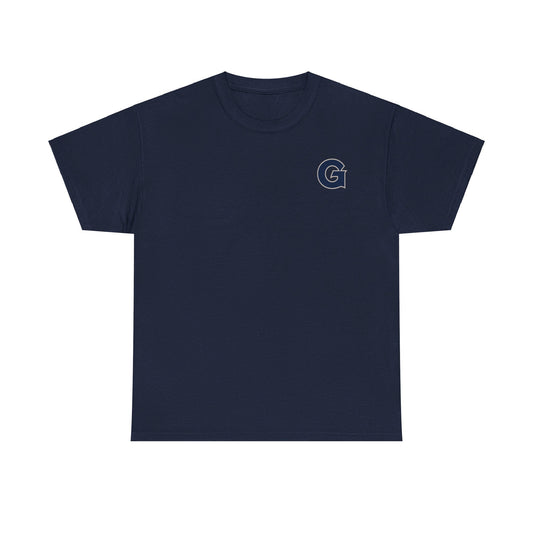 Navy Georgetown Corner Campus Tee