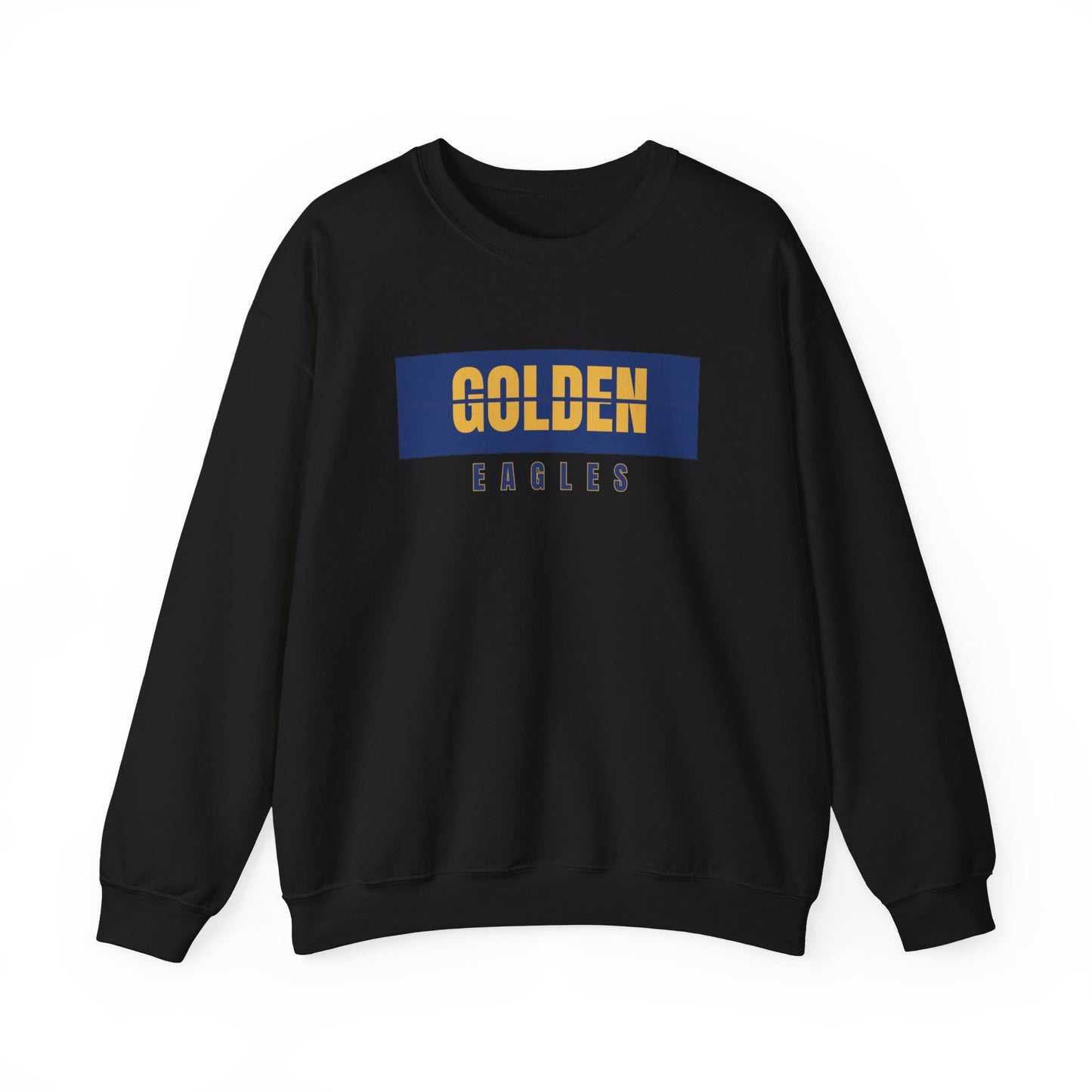 Black Golden Eagles Campus Crewneck Sweatshirt