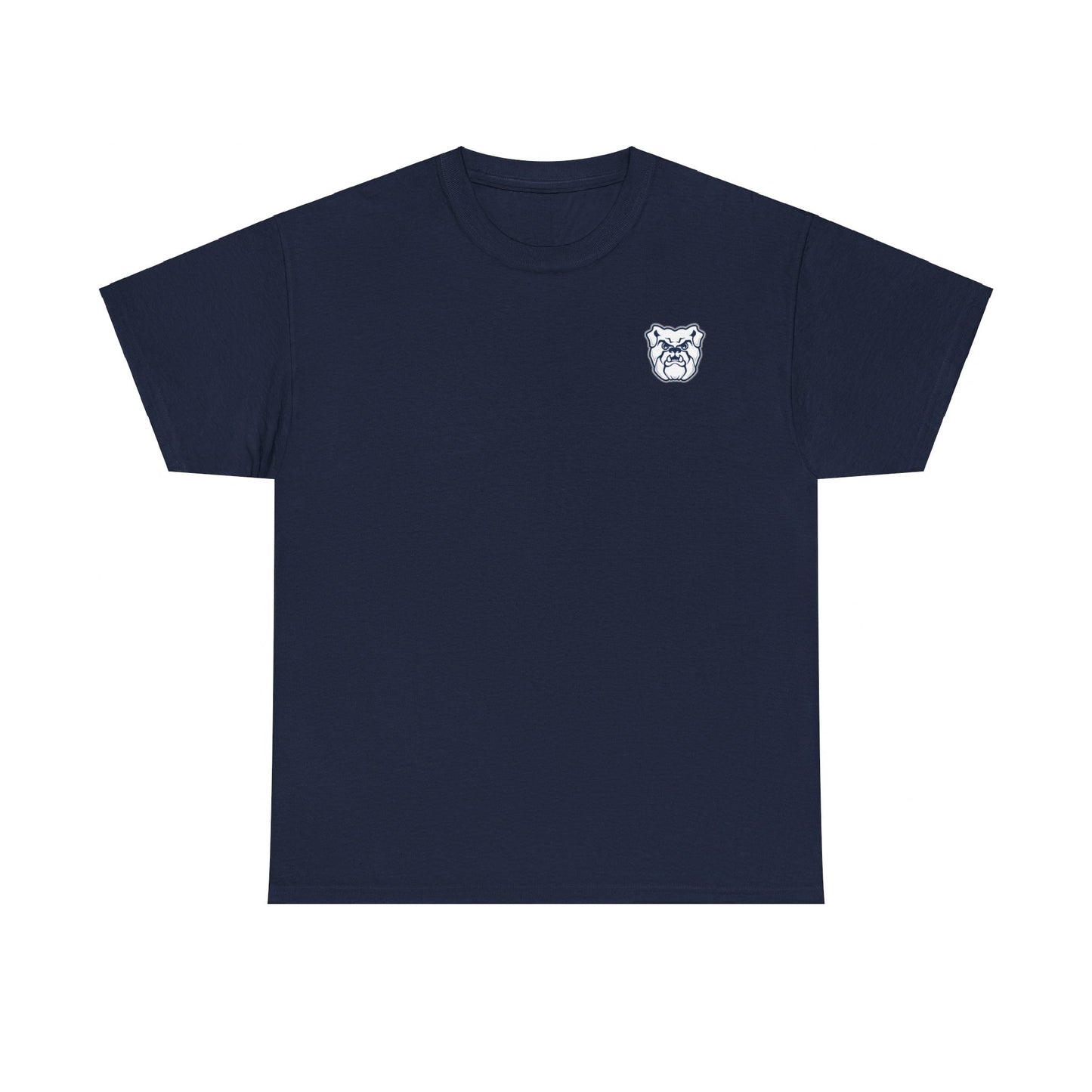 Navy Butler Corner Logo Tee