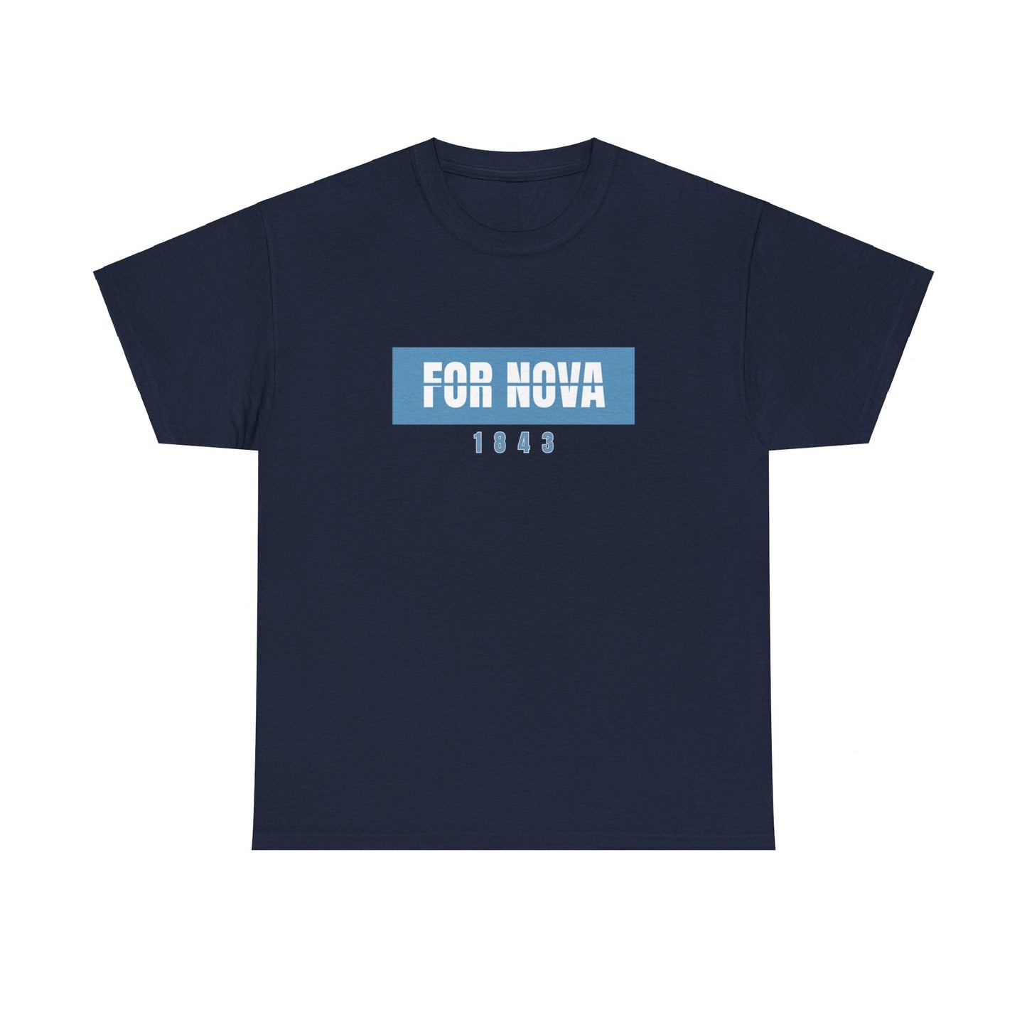 For Nova 1842 Light Blue Tee