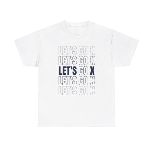 Xavier Let's Go X Tee