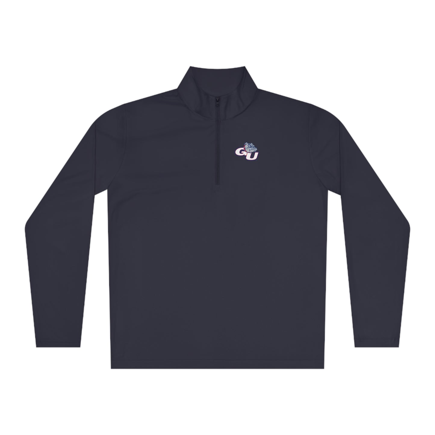 Navy GU Quarter-Zip Pullover