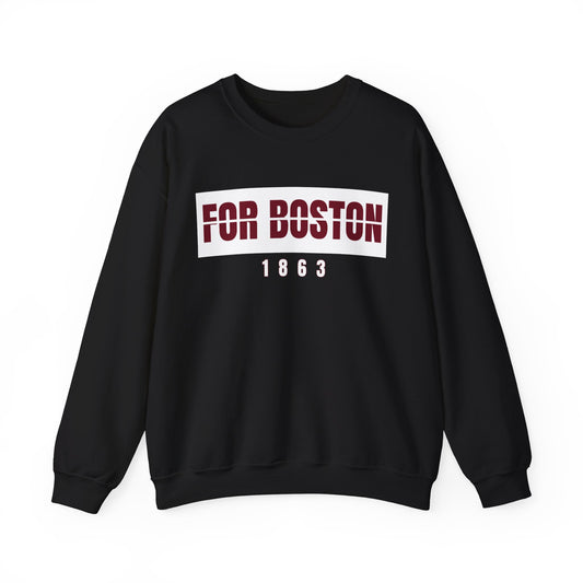 Darker Campus For Boston Crewneck Sweatshirt