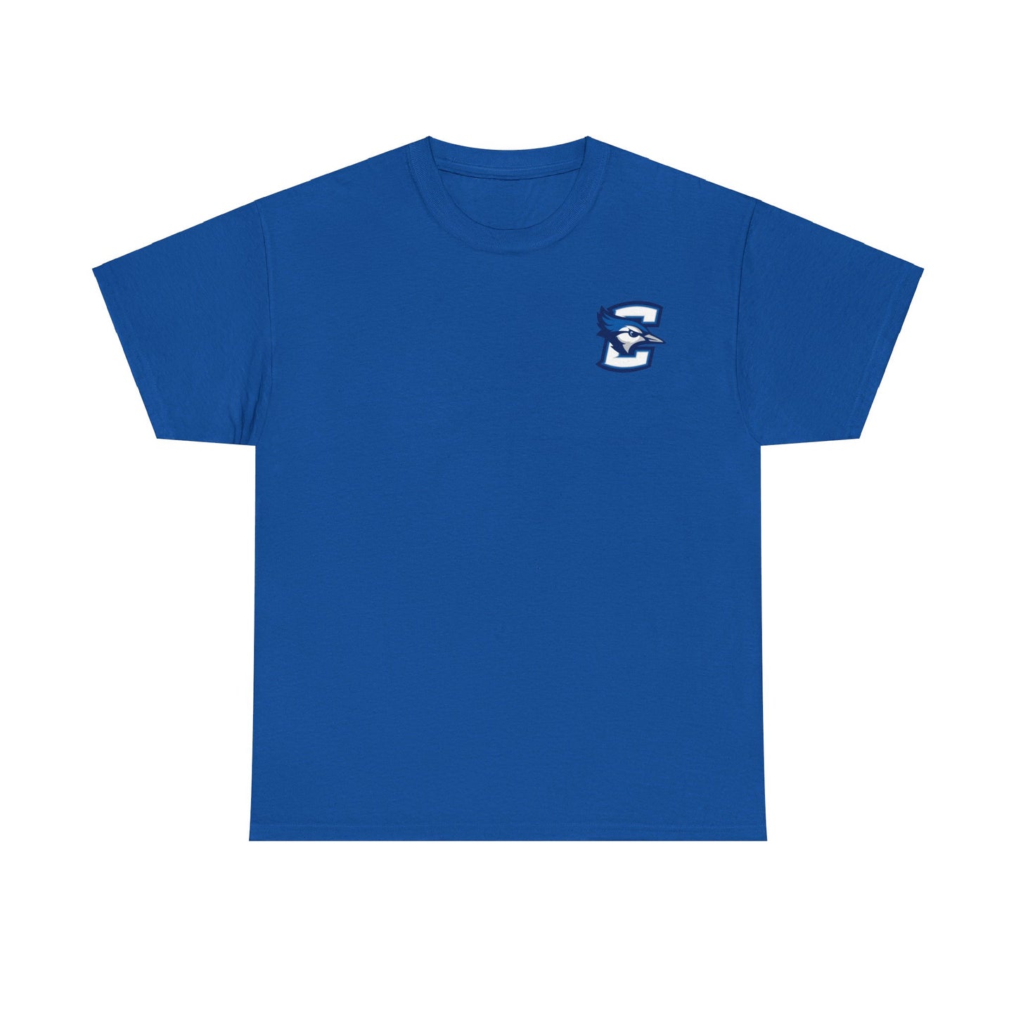 Blue Creighton Corner Campus Tee